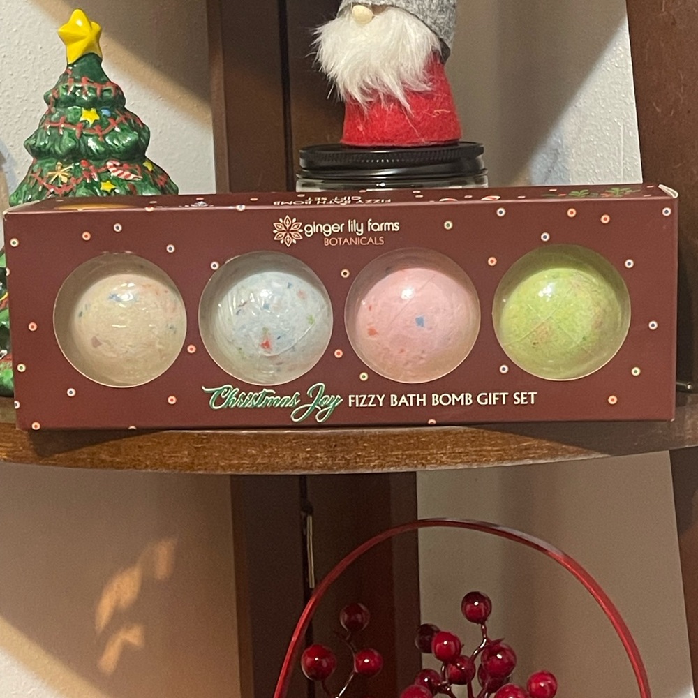 Ginger lily farms therapy fizzy bomb (4 set)